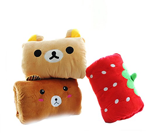 Lesirit Hand Muffs Child Lovely Winter Hand Warmer (Red Strawberry)