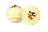 2 x Detoxify Your Mind - Japanese Citrus Ultra Lush Bath Bombs with overtones of pink grapefruit and Mandarin Orange