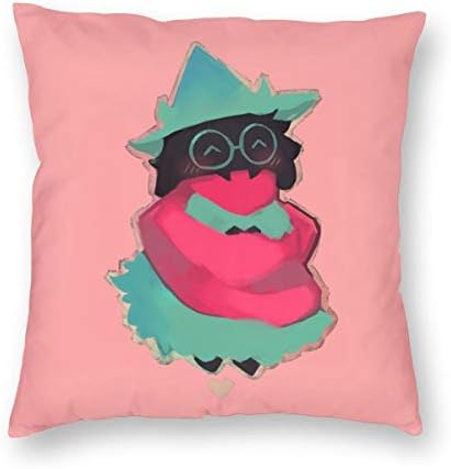 Aergaerg387 Deltarune - Adventure Throw-Pillows White 20"x20"
