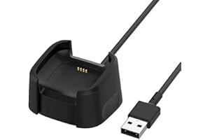 Emilydeals Charger for Fitbit Versa 2, Replacement Charging Cable Cord Dock Cradle for Fitbit Versa 2 Smart Watch [1m/3.3ft]