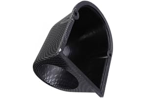 2 Inch Gauge Pod 52mm Dashboard Mount Carbon Fiber Gauge Housing Single Hole Dashboard Pod Car Interior Gauge Holder ABS Plas