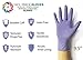 Infi-Touch Disposable Gloves, Steel Blue Heavy Duty Nitrile Gloves, 9.5