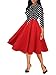 oxiuly Women's Vintage Bow Tie V-Neck Pockets Casual Work Party Cocktail Swing A-line Dresses OX278