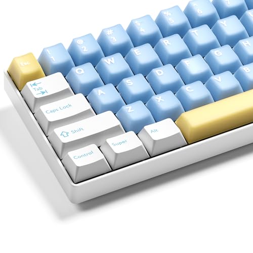 XVX Double Shot PBT Keycaps Set Jade Translucent