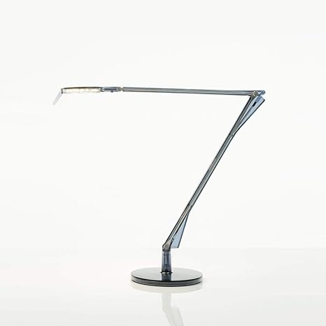 Kartell Aledin Tec Lampada Da Tavolo Trasparente Blu