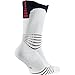 Nike Elite Versatility USA Basketball Crew Socks (100 White/University Red, X-Large)