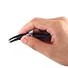 Tweezers, Koalago Stainless Steel Ingrown Hair Eyebrow Eyelash Slant Tweezers, Hair Removal Tweezers Precision Set Gift For Personal Grooming Tools (Leaf Shape)