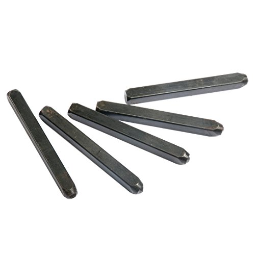 YaeTek 27pc 3/32 (2.5mm) Capital Letter Stamp Punch Set for Jewel Making/Steel Stamp Die Punch/Wood/Leather Jewelry Marking Tool Alphabet Letters A-Z and& Symbol - Thumbnail 7