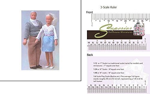 Dollhouse Grandparents, 2/pk
