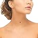 Sterling Silver Solitaire Choker Necklace for Women Girls Made with Swarovski Crystal