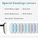 Blue Light Blocking Glasses for Women Men Anti Eyestrain Lightweight TR90 Computer Glasses Anti-Glare