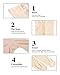 Girls Convertible Ballet Tight 3 Pairs High Elastic Transition Pro Dance Tights Ultra Soft Ballerina Tight Semi-opaque Knit Footed Legging Kid 7-9 Years