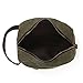 S-ZONE Mens Travel Case Dopp Kit Small Shaving Toiletry Bag Makeup Organizer Insert