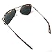 Women's Oversized Polarized Sunglasses Mirrored Wayfarer Sunglasses For Women
