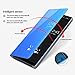 UNIYA Huawei Mate 20 Lite Mirror Case, PC+PU Flip Electroplate Mirror 360 Degree Protective Case Cover (Black)