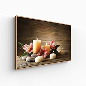 Canvas Wall Art for Living Room, Bedroom Spa Framed Canvas Prints for Home Decoration Ready to Hang - 16"x24" inches