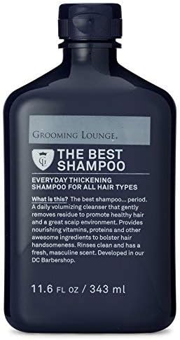 Grooming Lounge Best Smeller Shampoo, Men's Thickening, Volumizing Shampoo with Biotin