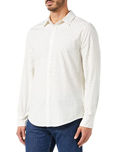 MUSTANG Style Clemens Stroke AOP, Camisa de Vestir Hombre, AOP_2 12396, L