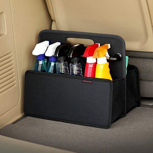 KMMOTORS Comfortable Practical Car Care Kit Storage for Make Neat and Clean Your Trunk - Thumbnail 6