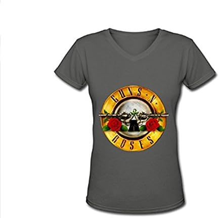 Christopherly Women's&Girl's 2018 Fashionable Guns N Roses Not in This Lifetime Tour V Neck Tee Shirt