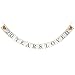 20 Years Loved Banner - 20TH Birthday Party 20th Anniversary Party Decoration Bunting （Gold and White）