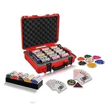 Casinoite Monte Carlo Millions Poker Chips Set, 300