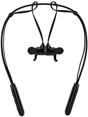 Wireless Earbuds Wireless Neckband Headset Bluetooth Sweatproof Sport Earphone,Wireless Neckband Headset Stereo Noise Cancelling Earbuds (Support Bluetooth 4.1) (Black)