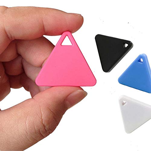 4 Pcs GPS Tracker Smart Finder Locator, Phone Alarm Anti Lost Selfie Shutter Wireless Tracking Device GPS Tracking Collar for Kids Pets Key Wallet Dog Cat Bag Car