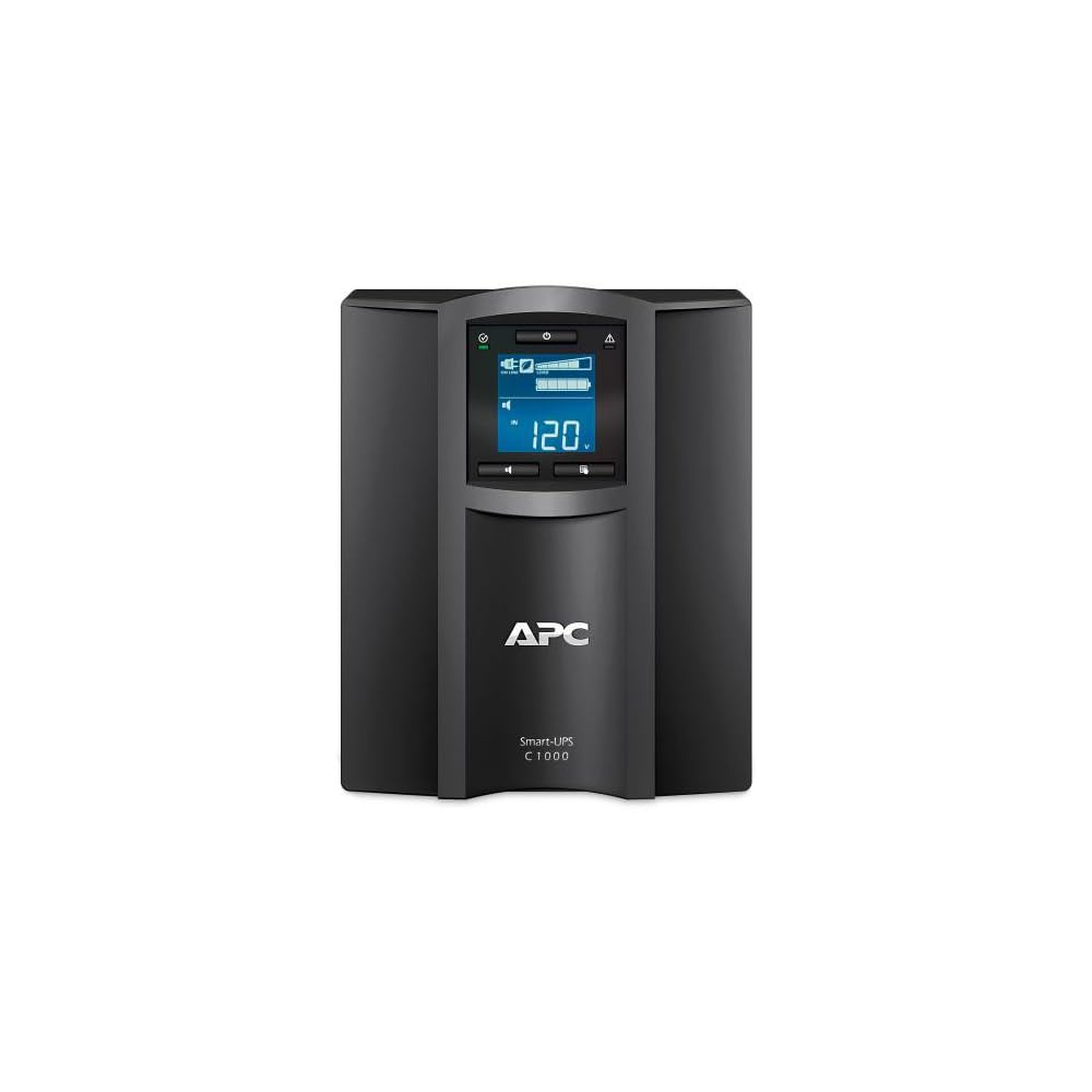APC by Schneider Electric SMC1000IC 1000VA Uninterruptible Power Supply - Black