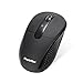 EagleTec M130 Wireless Bluetooth 3.0 4-Button Mouse with Adjustable DPI (1000, 1500, 2000) for MS Windows and Mac OS