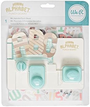 We R Memory Keepers Mini Alphabet Punch Board Amazon Co Uk