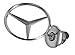 Replacement 3D Emblem Car Logo Front Hood Ornament Car Cover Chrome Eagle Badge (Bright Silver)
