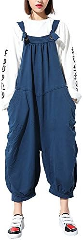 KEWLKATS Womens Loose Fitting Overalls, Casual Jumpsuits, Harem Pants For Women