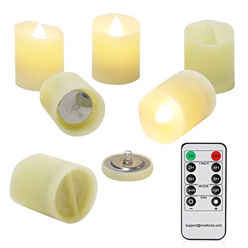 Flameless Candles Tea Lights Candles with Remote, Battery Operated