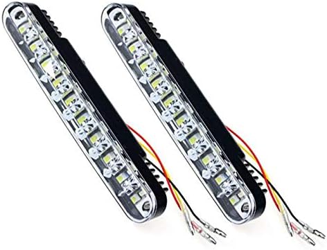2x 30LED Car Daytime Running Light DRL Daylight Lamp Turn ...