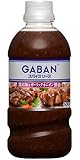 GABAN スパイスソース 黒胡椒&ガーリックオニオン醤油 500ml