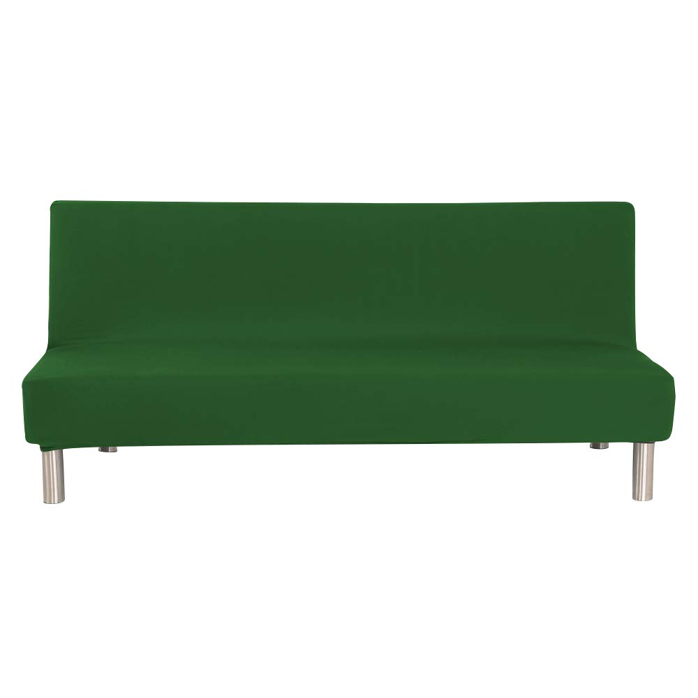 WATTA Solid Color Futon Cover Slipcover Couch, Polyester
