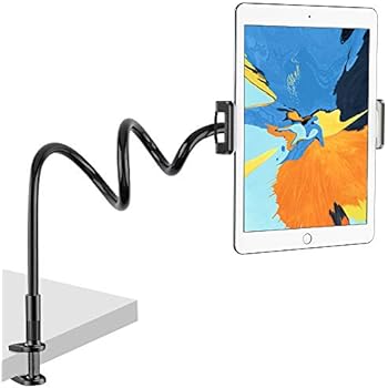 Nulaxy Tablet Holder, Flexible Gooseneck Tablet Stand Mount for iPad, iPhone, Samsung Galaxy Tabs, Amazon Kindle Fire HD and More 4.7-10.5