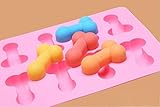Penis Ice Cube Chocolate Soap Tray Mold Silicone Party maker (Ships From USA)