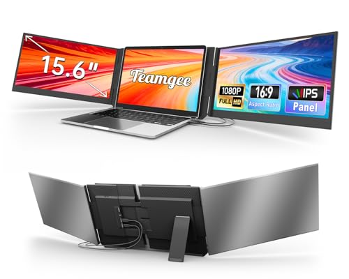 Teamgee Laptop Screen Extender 15.6" Ultra-slim FHD