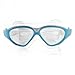 HiCool Pro Swimming Goggle Mask with Anti-Fog and UV Protection Mirrored lenses for Adult Man and Woman (Blue/Clear)