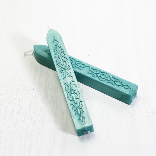 Sealing Wax ,Sealing Wax, Seal Wax, Wax with Wicked (Pastel Green)