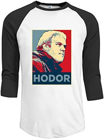 Men's Game Of Thrones HODOR Funny 3/4 Sleeve Baseball Raglan Shirts