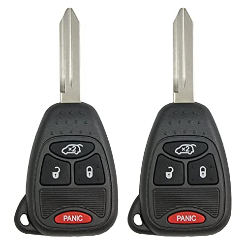 keyless2go Keyless Entry Funkschlüssel Ersatz für Fahrzeuge mit 4 Tasten oht692427aa – 2 Pack