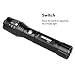 VIASA 5000 Lumens X800 Zoomable XML T6 LED Tactical Flashlight+18650 Battery+Charger+Case