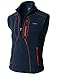 H2H Mens Active Athletic Fleece Vest With Zipper Pockets