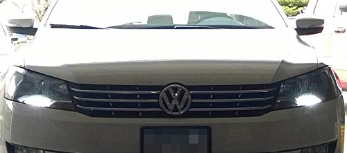 iJDMTOY (2) CANbus Error Free HID White 7440 CREE LED Bulbs for 2012-2015 Volkswagen Passat Daytime Running Lights