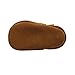 Mejale Baby Infant Toddler Shoes Anti-Slip Soft Soled Leather Moccasin Pre-Walker (6-12 Months/US 3-4C Infant) Brown