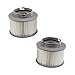 TINGSHAN Replacement Pool Filter MSPA Filter for All Models Hot Tub Spas Swimming Pool (Pack of 2)