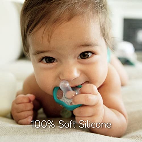 Nanobebe Active Baby Pacifiers 436 Months Orthodontic, Lightweight